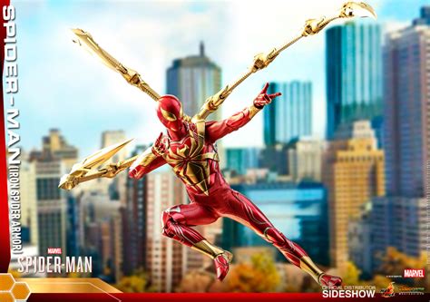 Spider Man Iron Spider Armor Sixth Scale Collectible Figure By Hot Toys Iron Spider Hot
