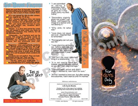 Brochure For Guys Only Life Cycle Books Usa