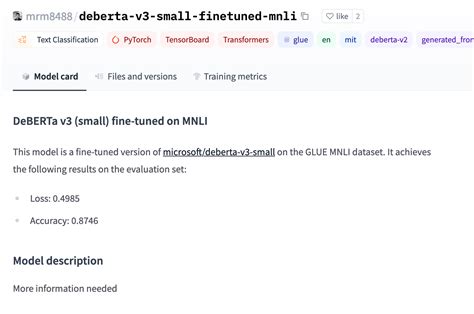 The Results Of Debertav3 Small On The Mnli Task Issue 72 Microsoft