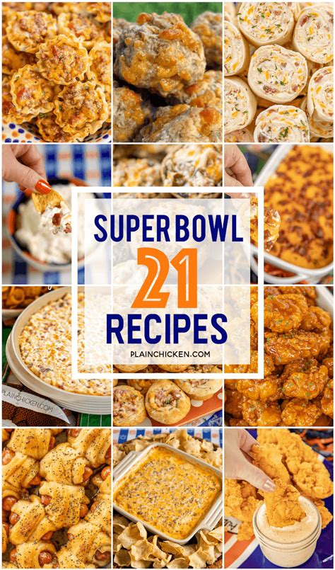 Easy Super Bowl Party Recipes Plain Chicken