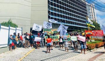 Em Ato Manifestantes V O Sede Do Governo De Se Para Cobrar Moradia