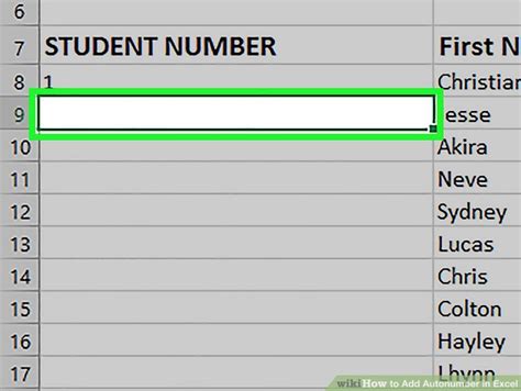 How To Add Autonumber In Excel 13 Steps With Pictures WikiHow