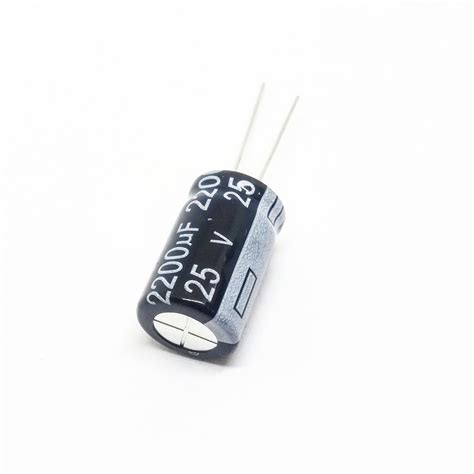 2200uf 25v Capacitor Eletrolítico 105ºc 13x20