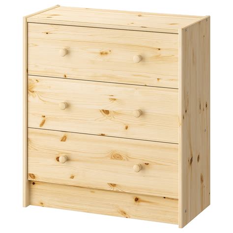 RAST Chest of 3 drawers - pine - IKEA