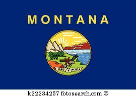 Montana State Flag | Clipart Panda - Free Clipart Images