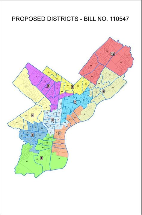 Philadelphia city council district map - Philadelphia city map ...