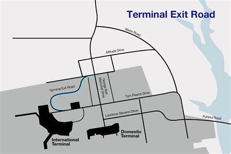 Auckland Airport Area Map