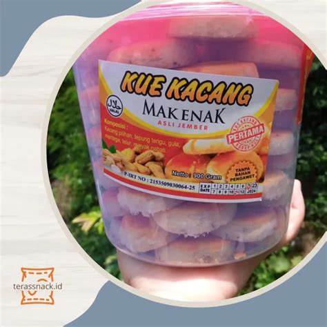 Mak Enak Kue Kacang Kemasan Toples Gram Cemilan Enak Jajanan