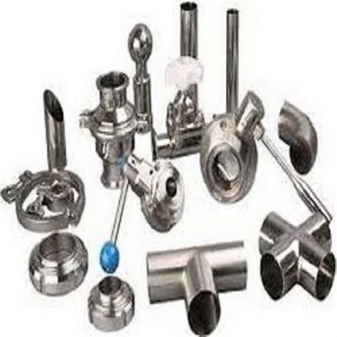 Stainless Steel Dairy Fittings For Structure Pipe Material Grade