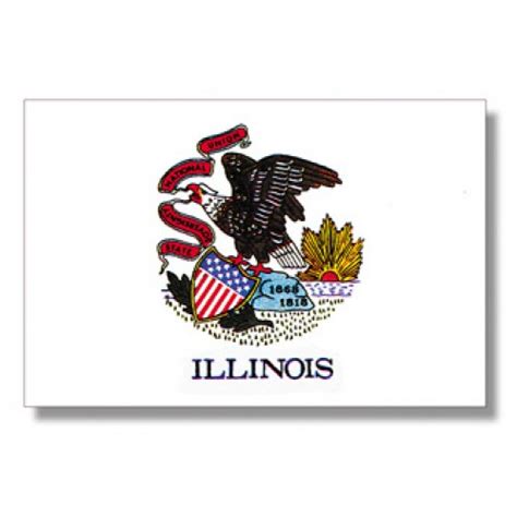 3x5' Nylon Illinois Flag