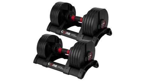 Adjustable Dumbbell Weight Set - 5-50 lbs. | Core Home Fitness