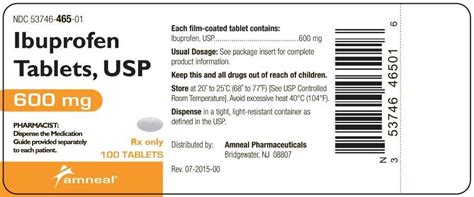 IBUPROFEN 600MG - RX Products