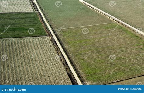 Cropland Aerial View Stock Photo Image Of Farming Fields 8928456