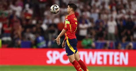 Seleccion De Espana El Ins Lito Golpe Que Sufri Lvaro Morata Por