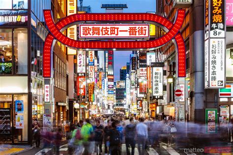 kabukicho red light district shinjuku tokyo japan royalty  image
