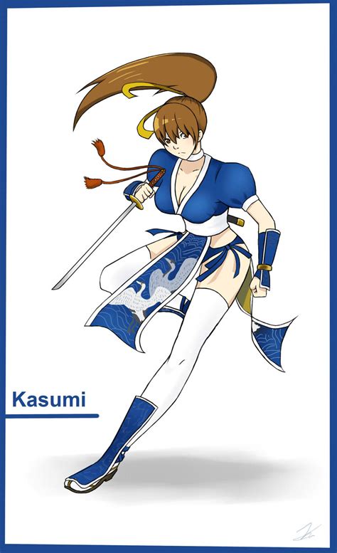 Kasumi fan art by Macbravo on DeviantArt