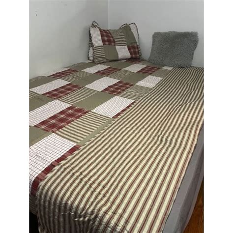 Eddie Bauer Camano Island Reversible Cotton Red Quilt Set On Sale Bed Bath And Beyond 9976922