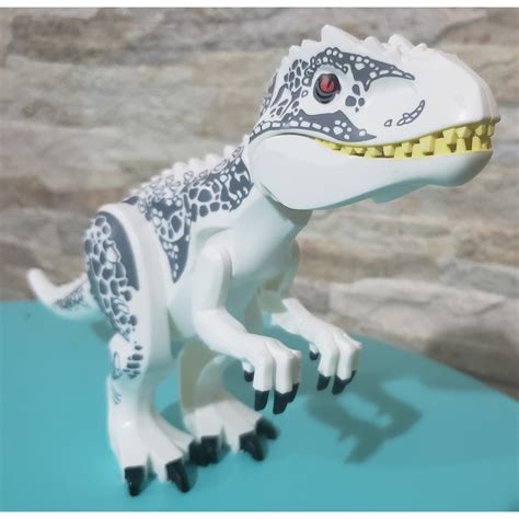 Kit Cena Jurassic World Indominus Rex Tiranossauro Velociraptor Blue