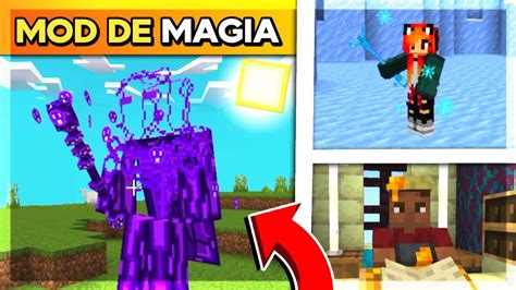 Incr Vel Mod De Magia Para Minecraft Pe Youtube