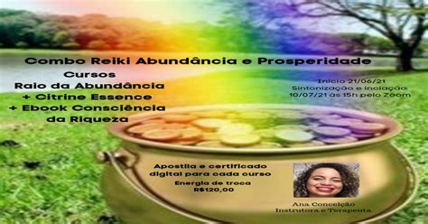 Reiki Da Abundancia E Prosperidade Sympla