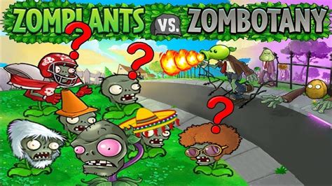 Plants Vs Zombies Mod All Gatling ZomPlants Zombotany GamePlay YouTube