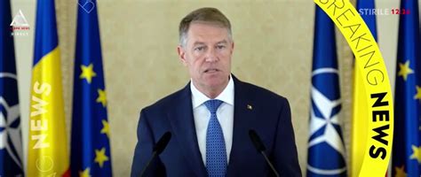 Anunțul făcut de Klaus Iohannis România va continua să acorde