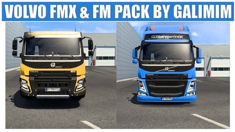 Ets 2 143 Volvo Fmx And Fm By Galimim Youtube