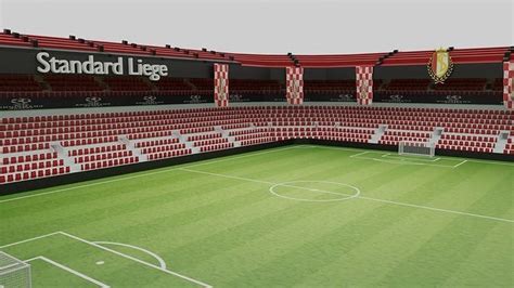 3D model Standard Liege Football Stadium VR / AR / low-poly | CGTrader