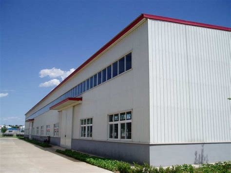 Monolayer Corrugated Colour Cladding Peb Steel Structure China Steel