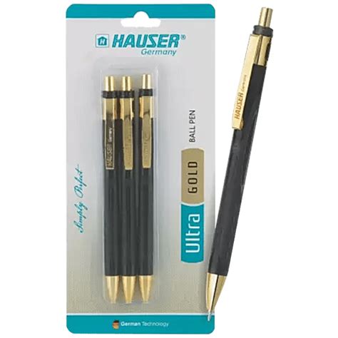 Buy Hauser Ultra Gold Ball Pen For Smooth Writing Online At Best