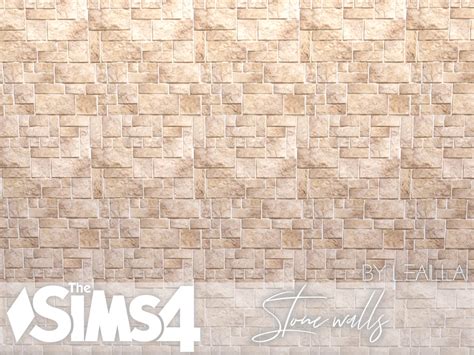 The Sims Resource Ts4 Stone Walls