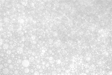 White Foam Texture Abstract Background Closeup Stock Image Image Of