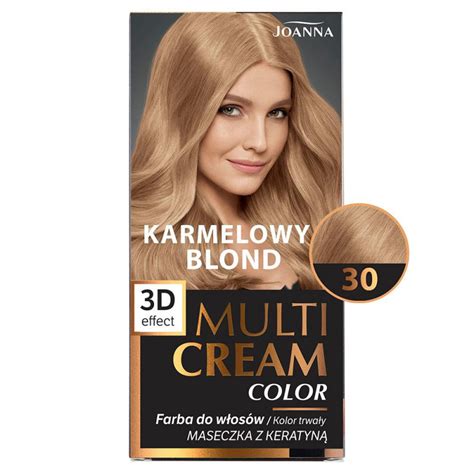 Joanna Multi Cream Color Farba Do W Os W Karmelowy Blond