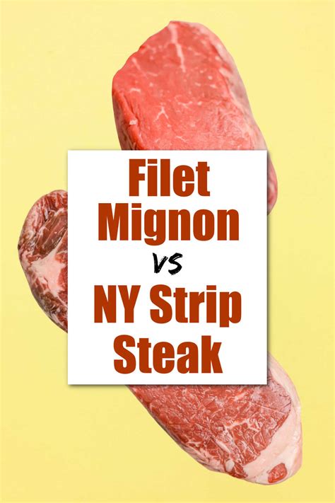 Filet Mignon Vs New York Strip Seso Open