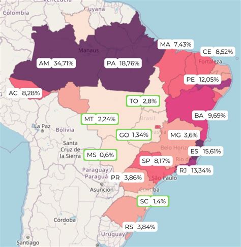 Santa Catarina Est Entre Os Tr S Estados Do Pa S O Menor