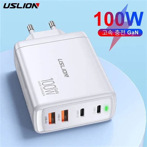 USLION 100W GaN ładowarka za 18 73 75zł LowcyChin pl