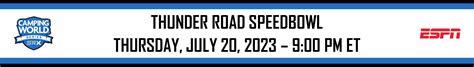 2023 SUPERSTAR RACING EXPERIENCE SCHEDULE