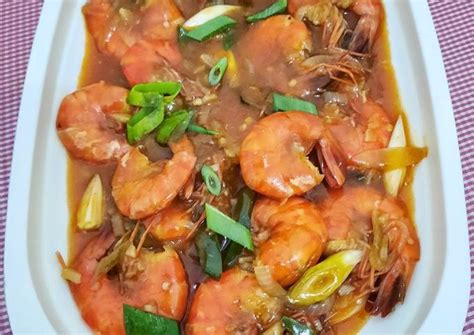 Resep Udang Asam Manis Saus Tiram Oleh Andhien Rhea S Kitchen Cookpad