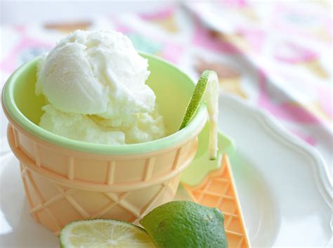 A Busy Lizzie Life Homemade Lime Sherbet