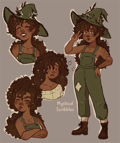 Oc New Character I Am Developing Traveling Witch Characterdrawing