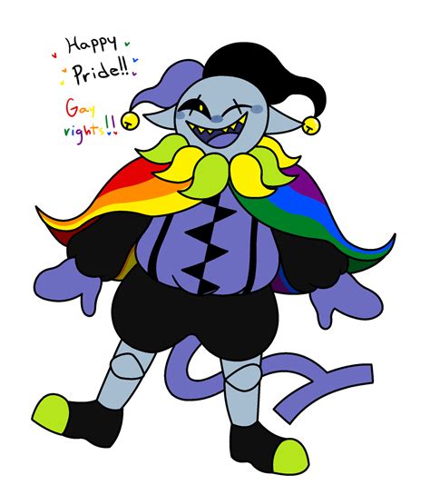 Gay Rights Jevil  By Thatonetrash Can On Deviantart