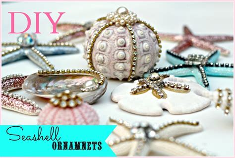 DIY Seashell Christmas Ornaments