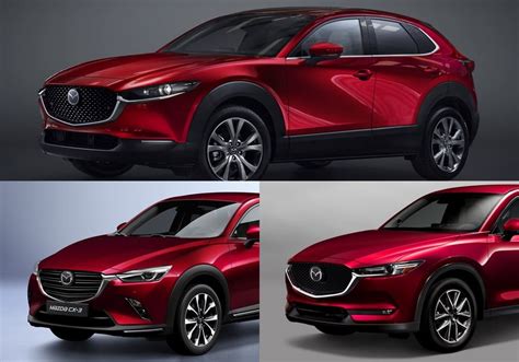 Comparativa Visual Mazda Cx 3 Vs Cx 30 Vs Cx 5