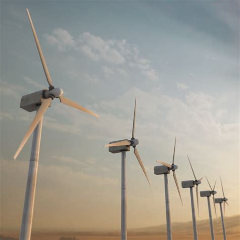 Animated Wind Turbine 3D Models for Download | TurboSquid