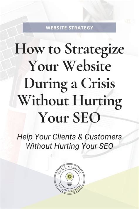 How To Strategize Your Website During A Crisis Without Hurting Your Seo