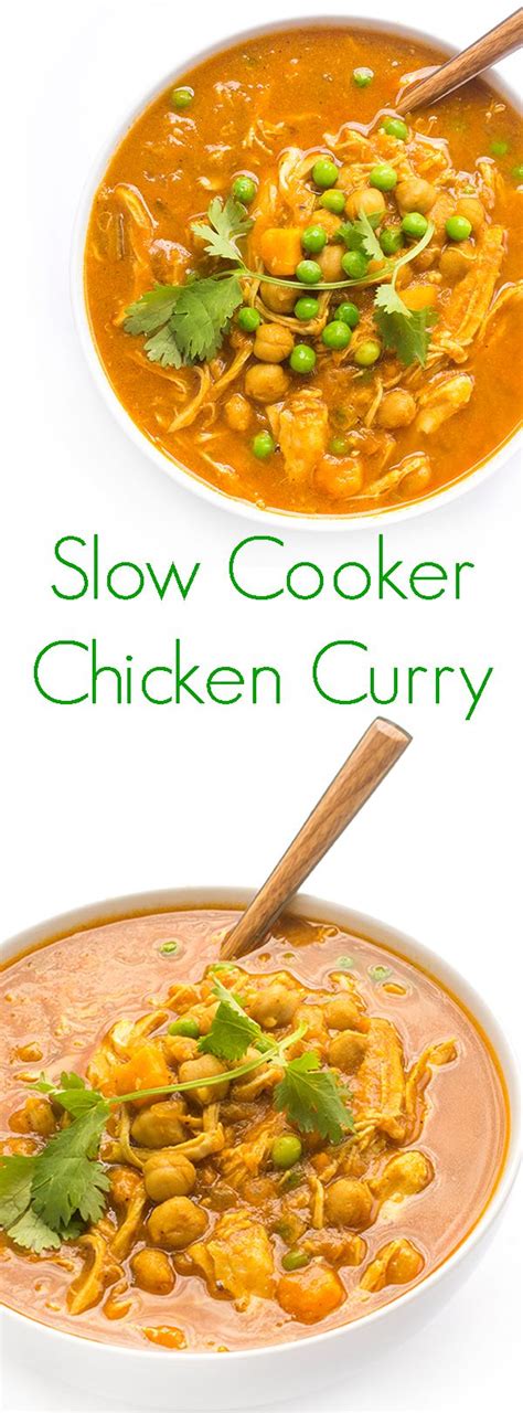 Slow Cooker Chicken Curry Without Coconut Milk