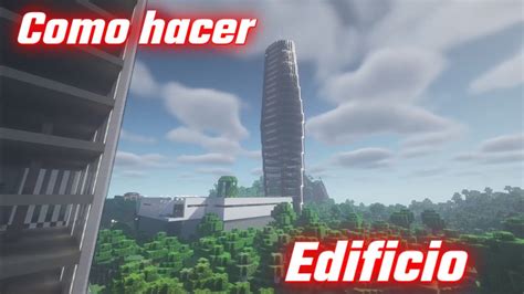 Como Hacer Un Edificio Moderno En Minecraft YouTube