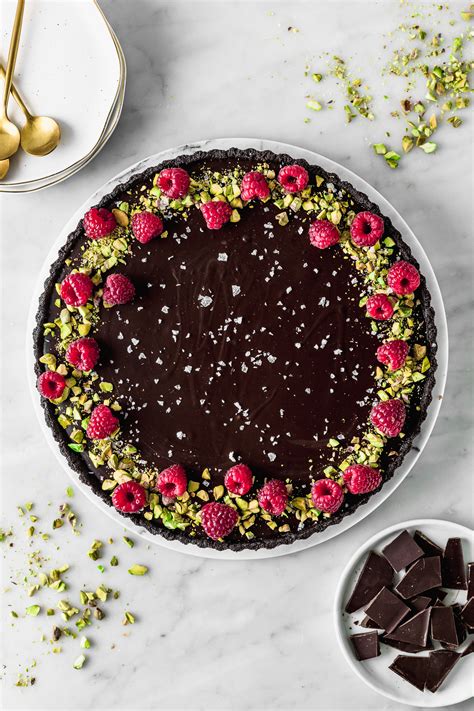 Dark Chocolate Ganache Tart Cravings Journal