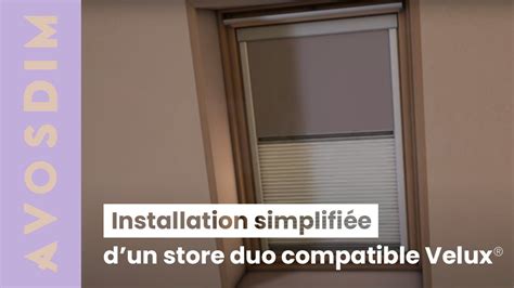 Comment Poser Votre Store Duo Compatible Velux YouTube