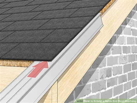 How to Extend a Gable End Roof Overhang - wikiHow | Roof overhang ...